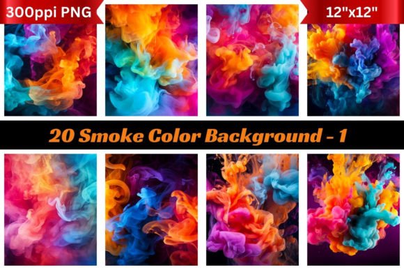 20 Smoke Color Backgrounds 1: Elevating Digital Design Without Common Pitfalls