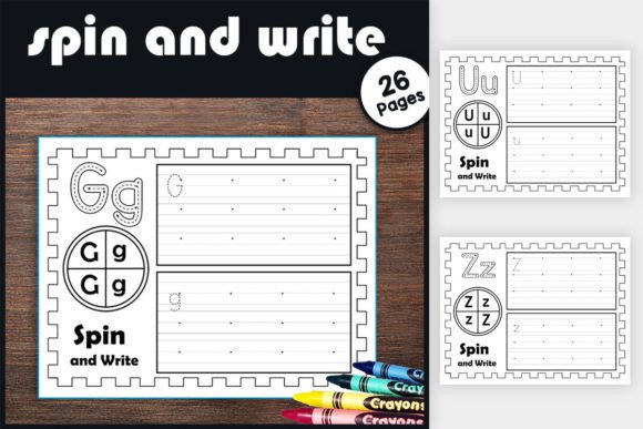Alphabet Upper Lower Case Handwriting Made Fun