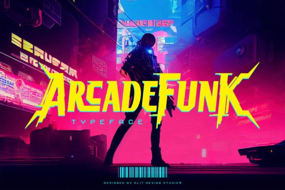 Arcade Funk: Where Modern Funk Meets Brutalism in Digital Design