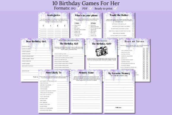 Curating Connection: 10 Birthday Party Games for Her That Elevate Adult Celebrations