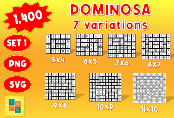 Dominosa Logic Puzzle: Selecting the Right Grid Size and Format for Your Needs