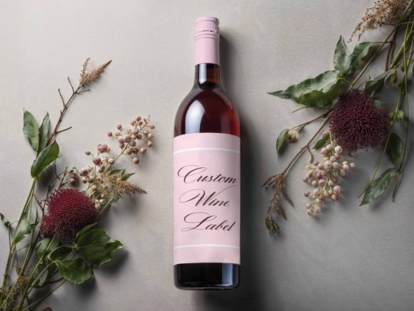 Elevate Your Branding Game: The Strategic Role of the Digital Wine Bottle Label Mockup in Modern Design