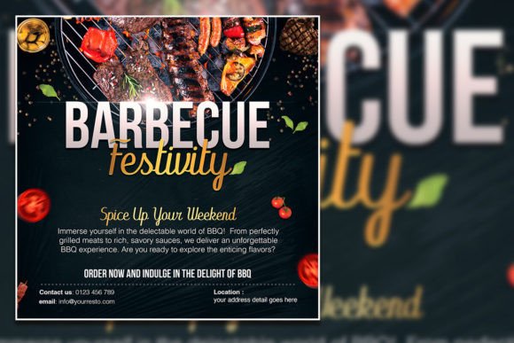 Evaluating Barbecue Festivity Social Media Posts for Restaurant Marketing