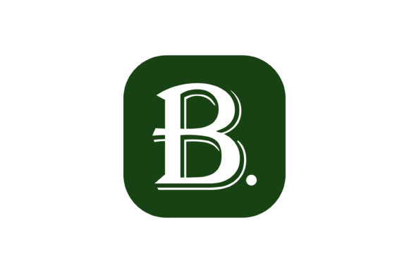 Evaluating the B Symbol Dark Green Vector Apps Icon for Cross-Platform Design