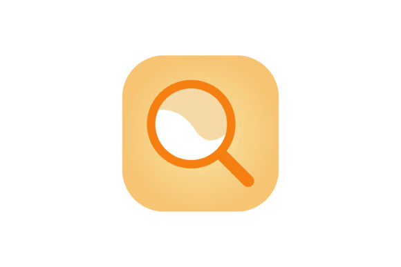 Magnifying Glass Image Vector Apps Icon: Integrating Search Assets into Digital Workflows