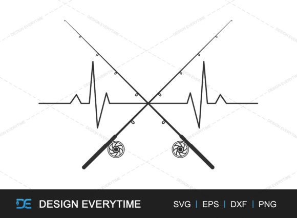 Premium Fishing Rod SVG: Rod and Reel Vector Design Guide