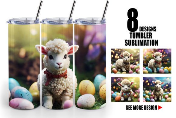 Tumbler Wrap Easter Baby Sheep: Elevating Your Sublimation Craft