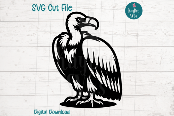 Vulture SVG Cut File: Bold Designs for Makers