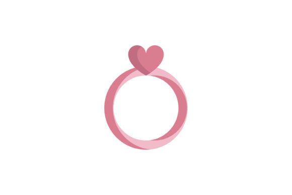 Wedding Ring Pink Flat Apps Icon: Design Utility and Application Guide
